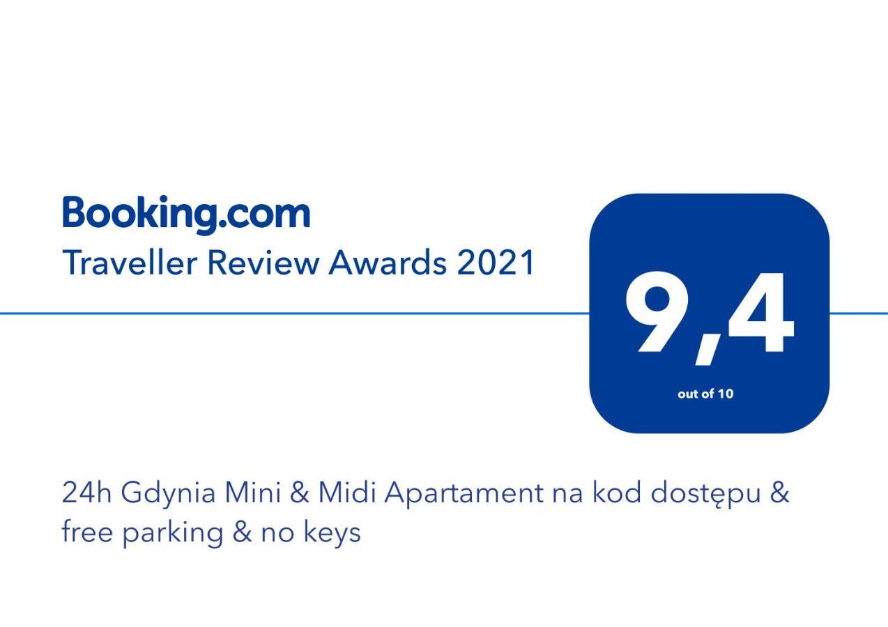 24H Gdynia Mini Apartamenty Na Kod Dostepu & Free Parking & No Keys Luaran gambar